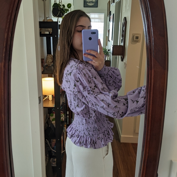 Lavender blouse - Picture 2 of 6